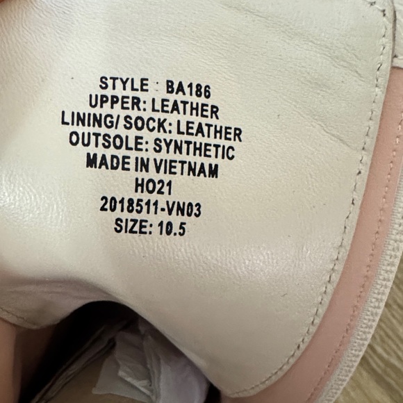 J. Crew Gwen Lug Sole Leather Lace Up Boots in Dusty Ivory Cream Off White 10.5 - Picture 9 of 10